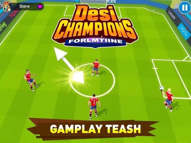 Desi Football Champions Gameplay Screenshot